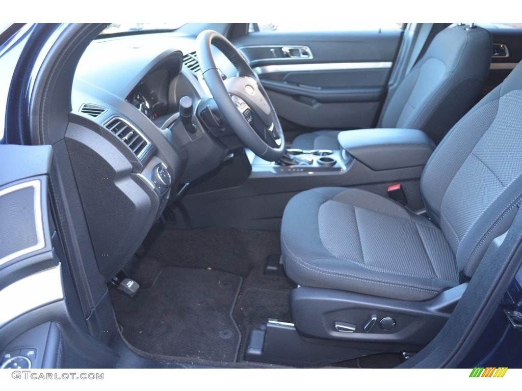 2017 Explorer XLT - Blue Jeans / Sport Appearance Dark Earth Gray photo #6