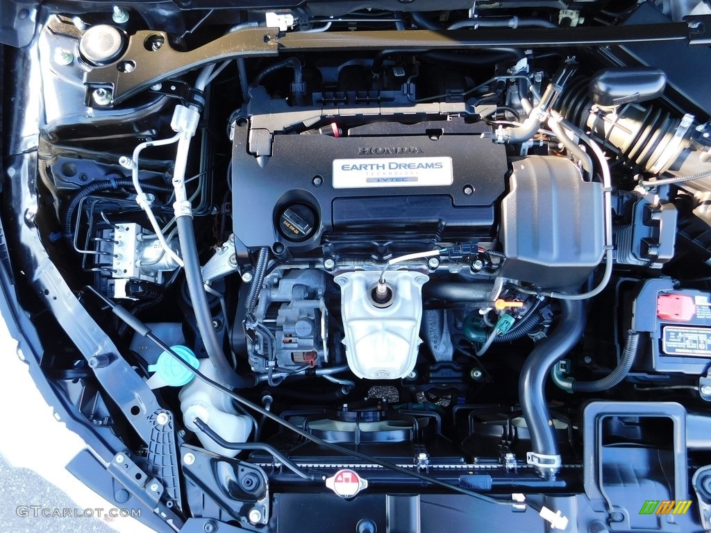 2016 Accord Sport Sedan - Crystal Black Pearl / Black photo #36