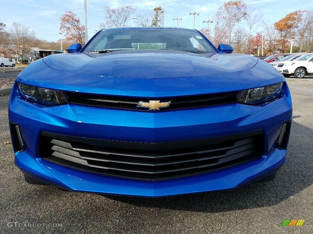 2018 Camaro LT Coupe - Hyper Blue Metallic / Jet Black photo #1