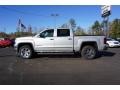 2018 Quicksilver Metallic GMC Sierra 1500 SLT Crew Cab 4WD  photo #3