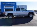 2018 Quicksilver Metallic GMC Sierra 1500 SLT Crew Cab 4WD  photo #7