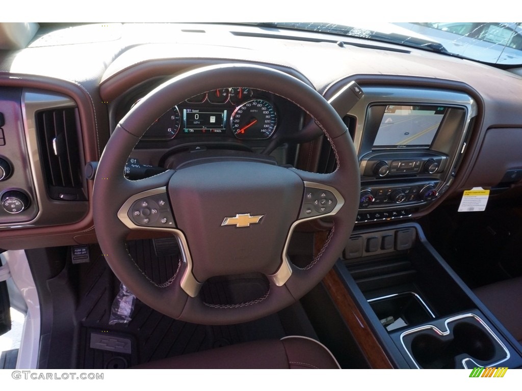 2018 Silverado 1500 High Country Crew Cab 4x4 - Iridescent Pearl Tricoat / High Country Saddle photo #9