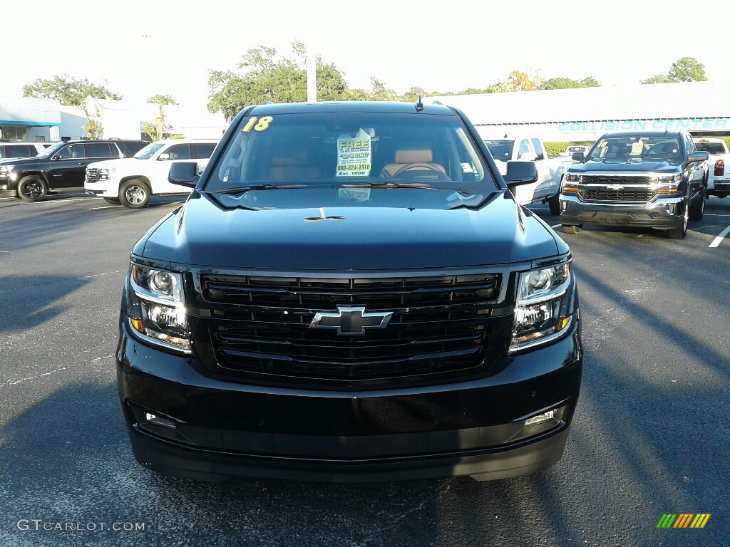 2018 Suburban Premier 4WD - Black / Jet Black photo #8