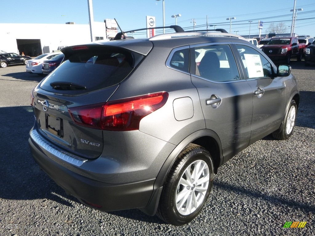 2017 Rogue Sport SV AWD - Gun Metallic / Charcoal photo #4