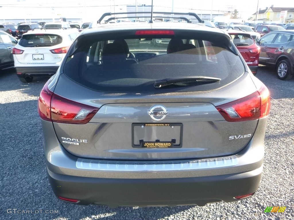 2017 Rogue Sport SV AWD - Gun Metallic / Charcoal photo #5
