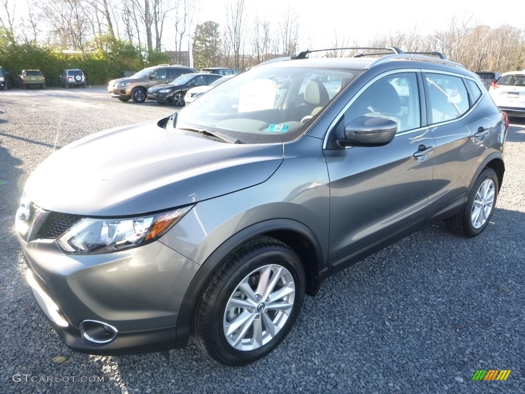 2017 Rogue Sport SV AWD - Gun Metallic / Charcoal photo #7