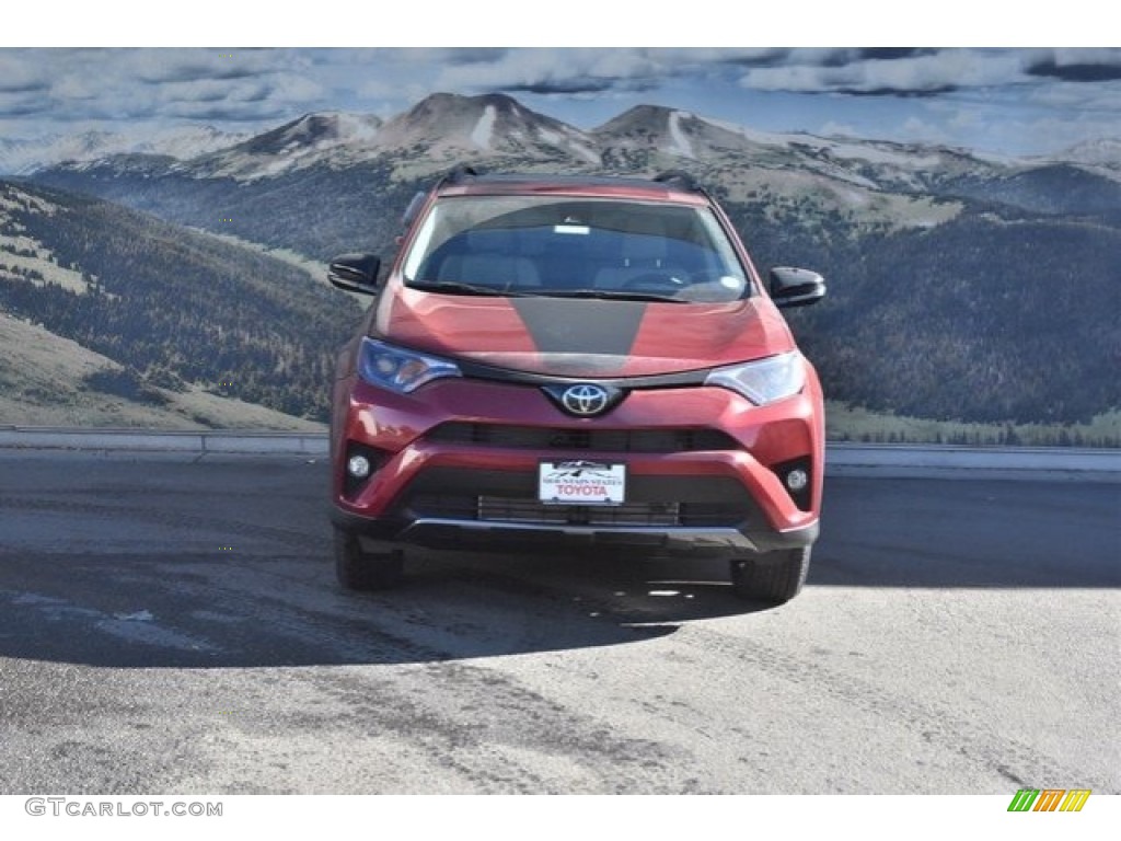 2018 RAV4 Adventure AWD - Ruby Flare Pearl / Ash photo #2