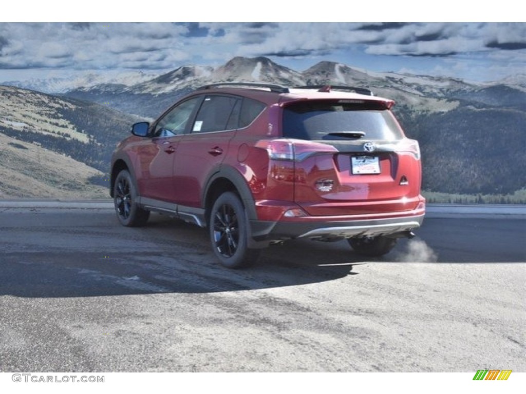 2018 RAV4 Adventure AWD - Ruby Flare Pearl / Ash photo #3
