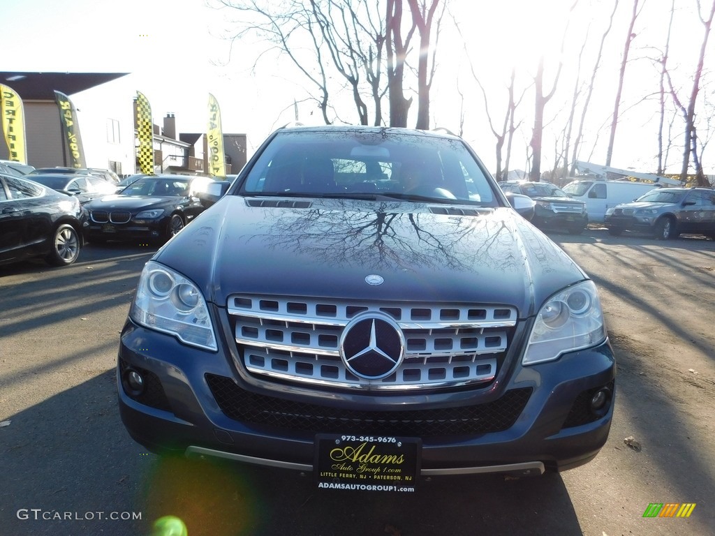 2010 ML 350 4Matic - Palladium Silver Metallic / Cashmere photo #3