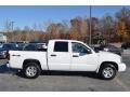 Bright White - Dakota SLT Quad Cab 4x4 Photo No. 2
