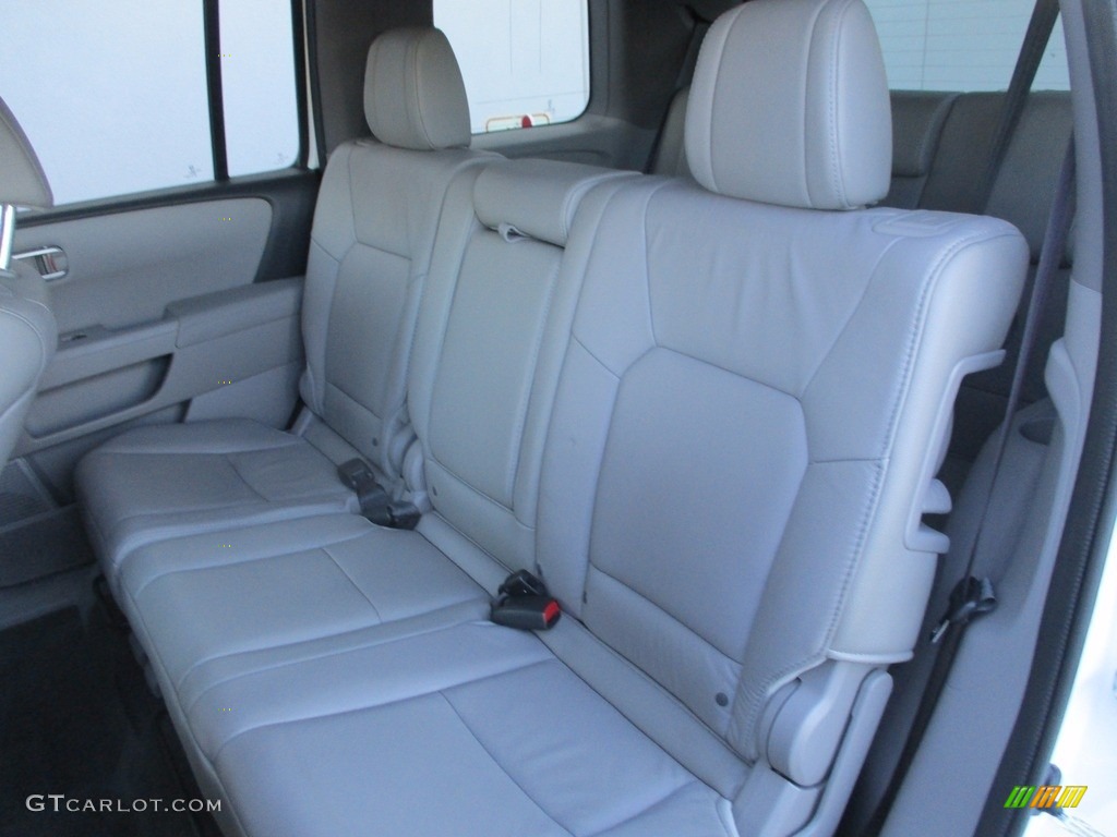 2015 Pilot EX-L 4WD - Taffeta White / Gray photo #13