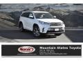 2018 Blizzard White Pearl Toyota Highlander XLE AWD  photo #1