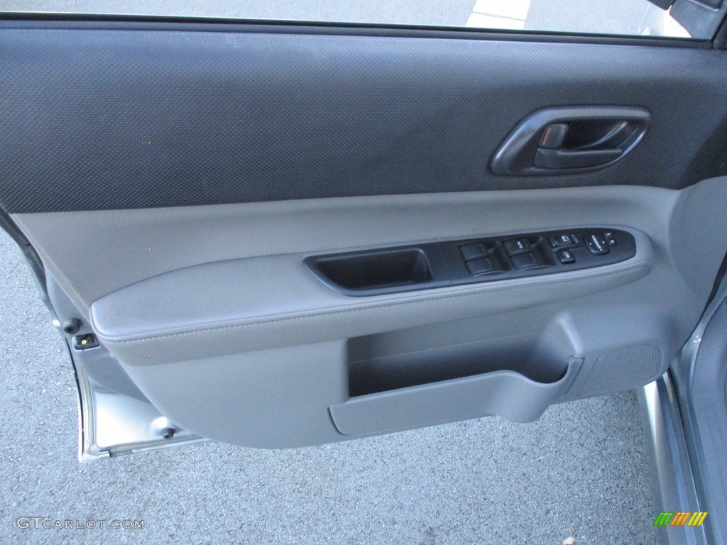 2008 Forester 2.5 X - Steel Silver Metallic / Graphite Gray photo #11