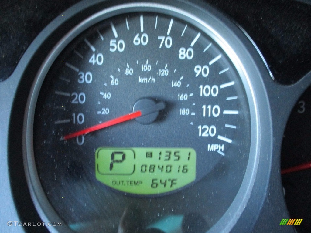 2008 Forester 2.5 X - Steel Silver Metallic / Graphite Gray photo #20