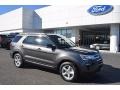 2018 Magnetic Metallic Ford Explorer XLT  photo #1