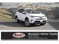 2018 Blizzard White Pearl Toyota RAV4 Limited AWD Hybrid  photo #1