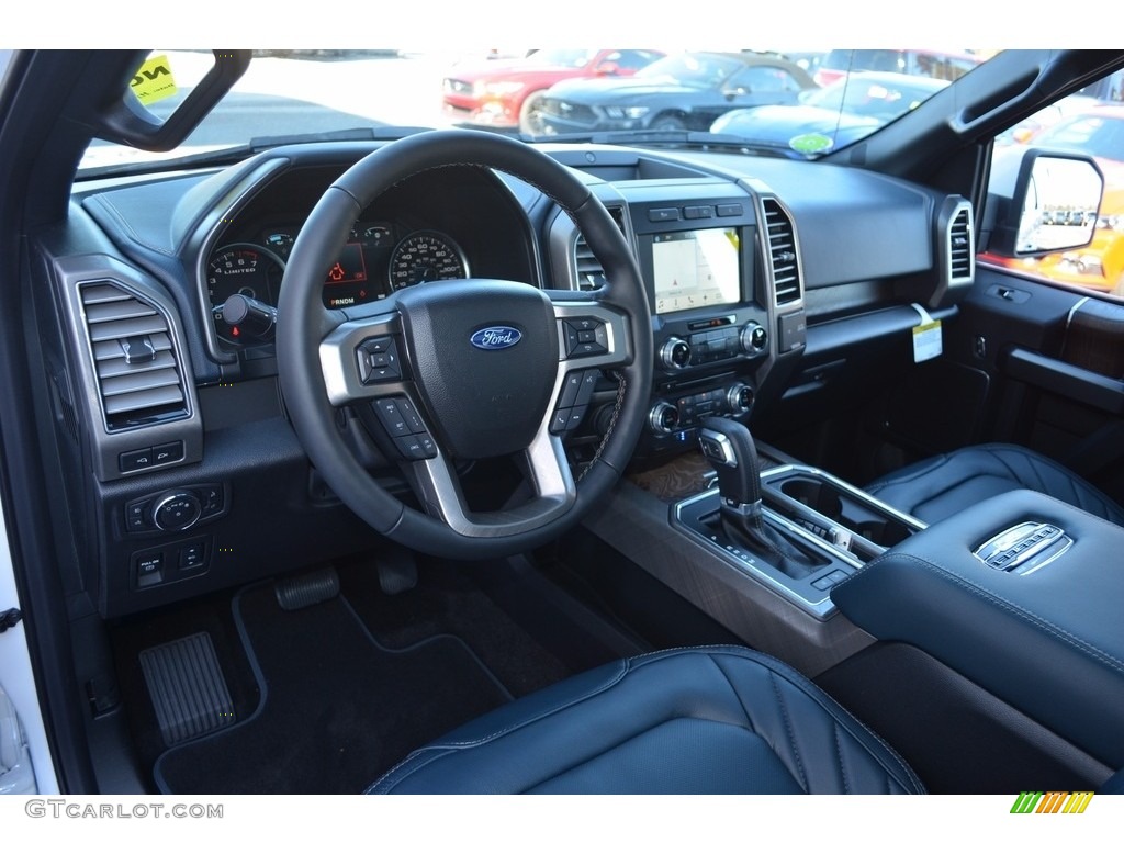 2018 Ford F150 Limited SuperCrew 4x4 Limited Navy Pier Dashboard Photo #124102120