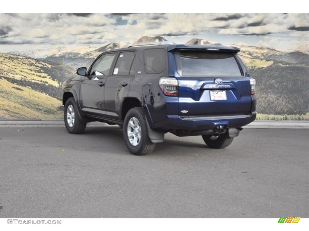 2018 4Runner SR5 4x4 - Nautical Blue Metallic / Black photo #3