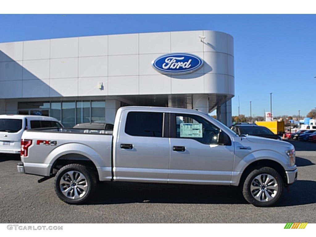 2018 F150 STX SuperCrew 4x4 - Ingot Silver / Earth Gray photo #2