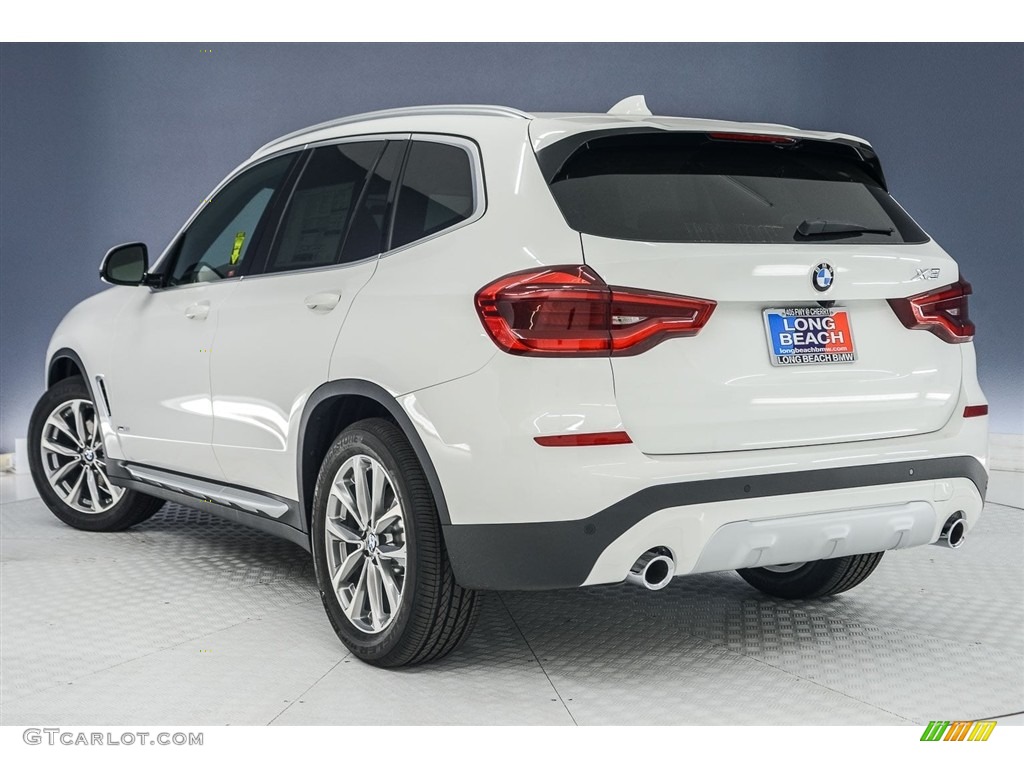 2018 X3 xDrive30i - Alpine White / Black photo #4