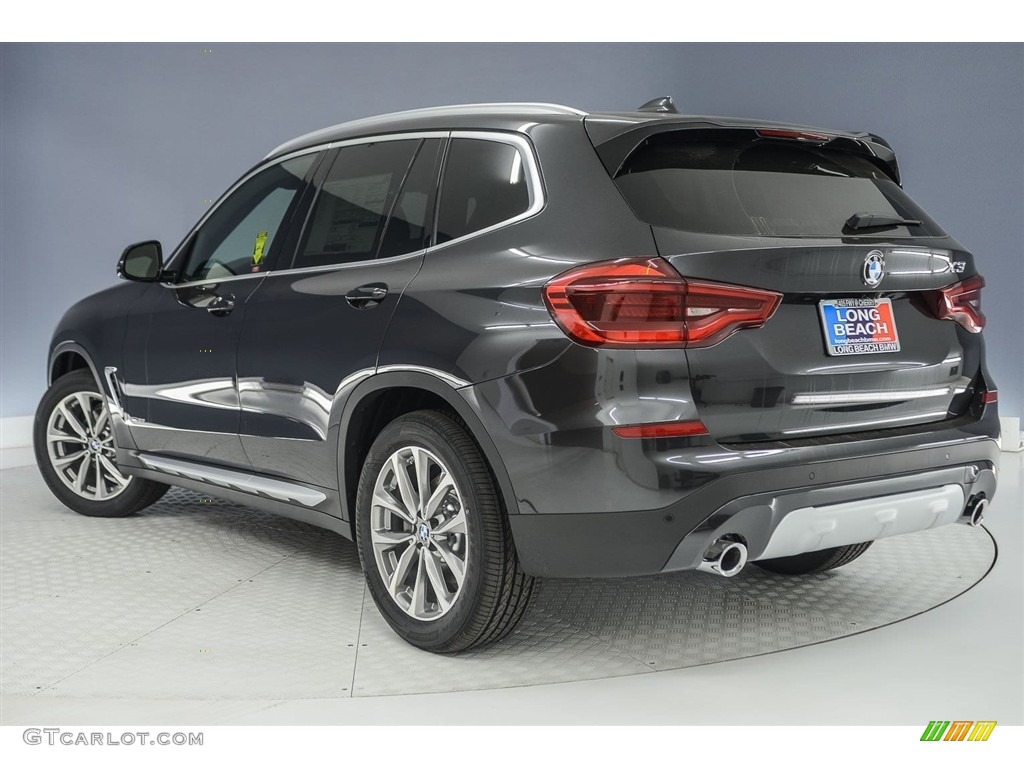 2018 X3 xDrive30i - Dark Graphite Metallic / Black photo #4