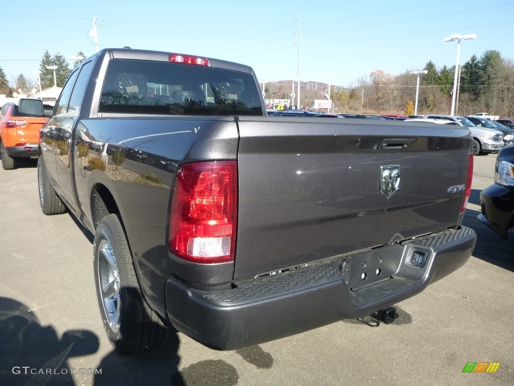 2018 1500 Express Quad Cab 4x4 - Granite Crystal Metallic / Black/Diesel Gray photo #3