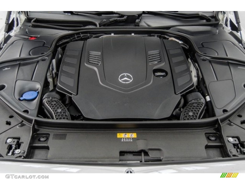 2018 Mercedes-Benz S 560 Sedan 4.0 Liter biturbo DOHC 32-Valve VVT V8 Engine Photo #124107364