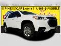 Summit White 2018 Chevrolet Traverse LS