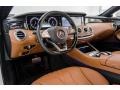 designo Saddle Brown/Black 2017 Mercedes-Benz S 550 Cabriolet Dashboard