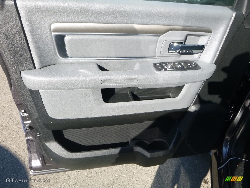 2018 1500 Big Horn Crew Cab 4x4 - Granite Crystal Metallic / Black/Diesel Gray photo #14