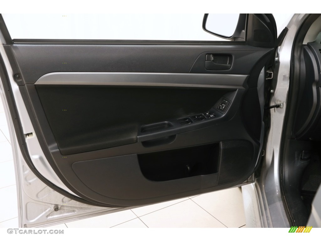 2011 Lancer ES - Apex Silver Metallic / Black photo #4