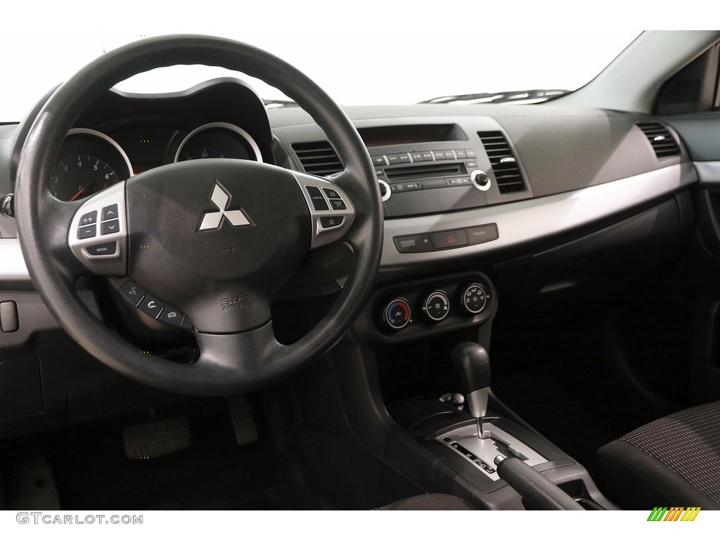 2011 Lancer ES - Apex Silver Metallic / Black photo #6