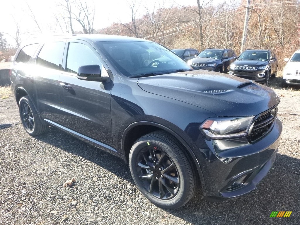 2018 Durango GT AWD - Bruiser Gray / Black photo #7