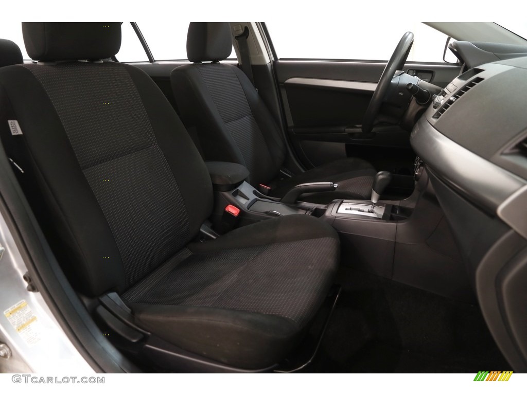 2011 Lancer ES - Apex Silver Metallic / Black photo #19