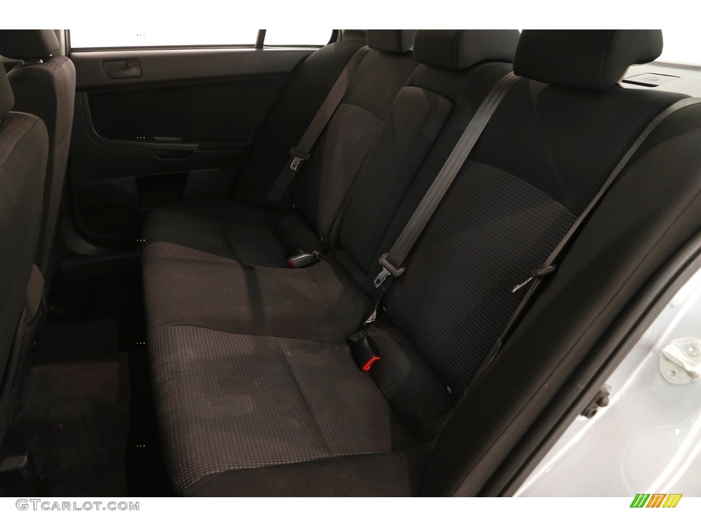 2011 Lancer ES - Apex Silver Metallic / Black photo #21