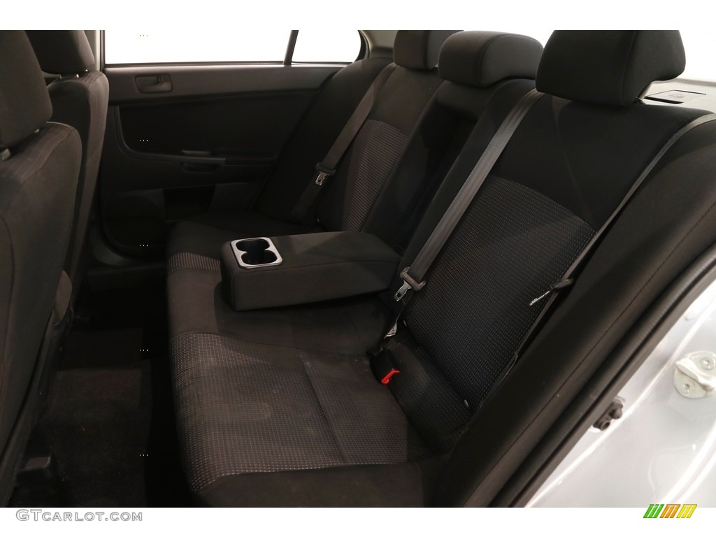 2011 Lancer ES - Apex Silver Metallic / Black photo #22