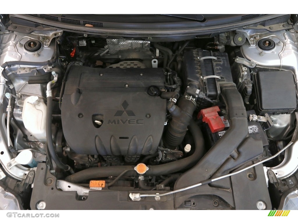 2011 Lancer ES - Apex Silver Metallic / Black photo #25