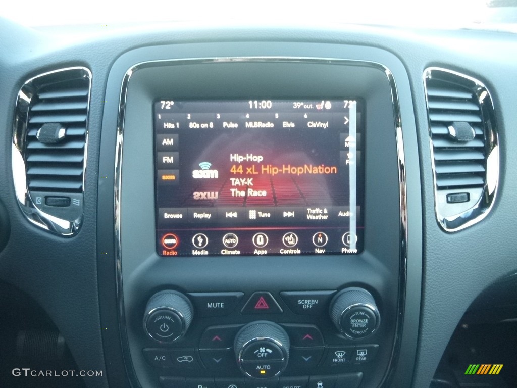 2018 Durango GT AWD - Bruiser Gray / Black photo #18