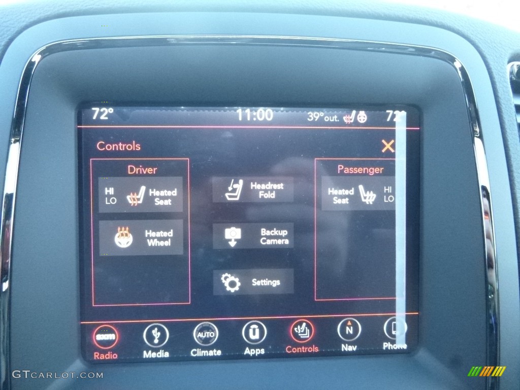 2018 Durango GT AWD - Bruiser Gray / Black photo #20