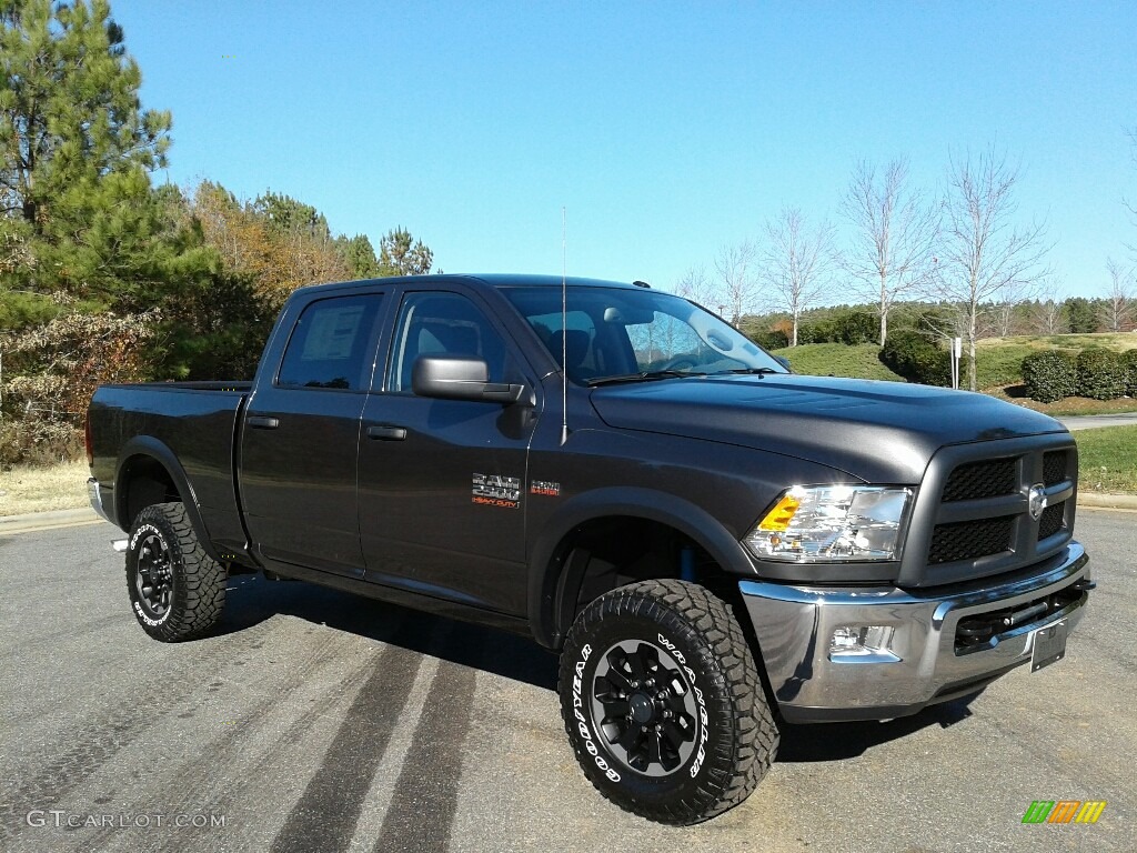 2018 2500 Power Wagon Crew Cab 4x4 - Granite Crystal Metallic / Black/Diesel Gray photo #4