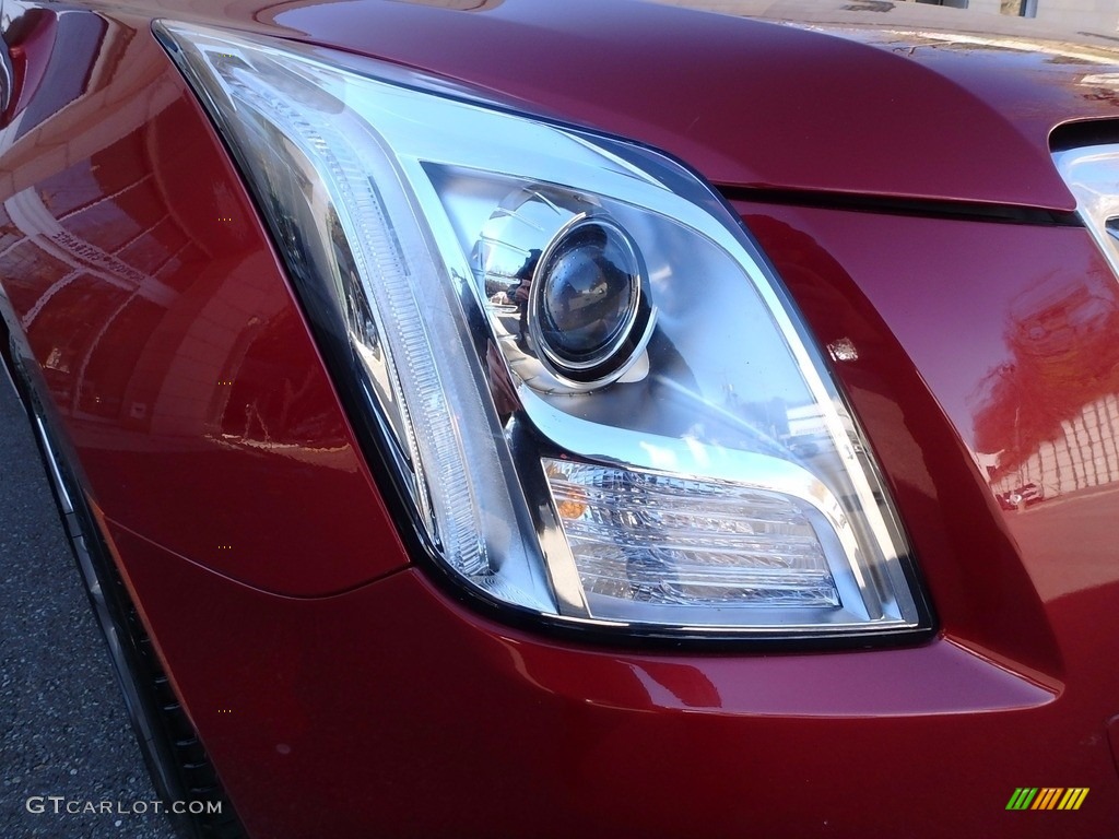 2013 XTS Luxury AWD - Crystal Red Tintcoat / Medium Titanium/Jet Black photo #10