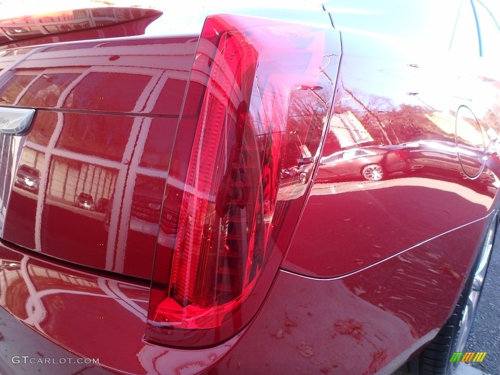 2013 XTS Luxury AWD - Crystal Red Tintcoat / Medium Titanium/Jet Black photo #11