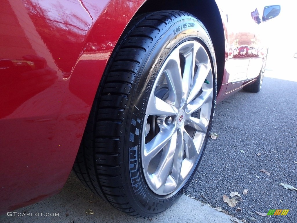 2013 XTS Luxury AWD - Crystal Red Tintcoat / Medium Titanium/Jet Black photo #12
