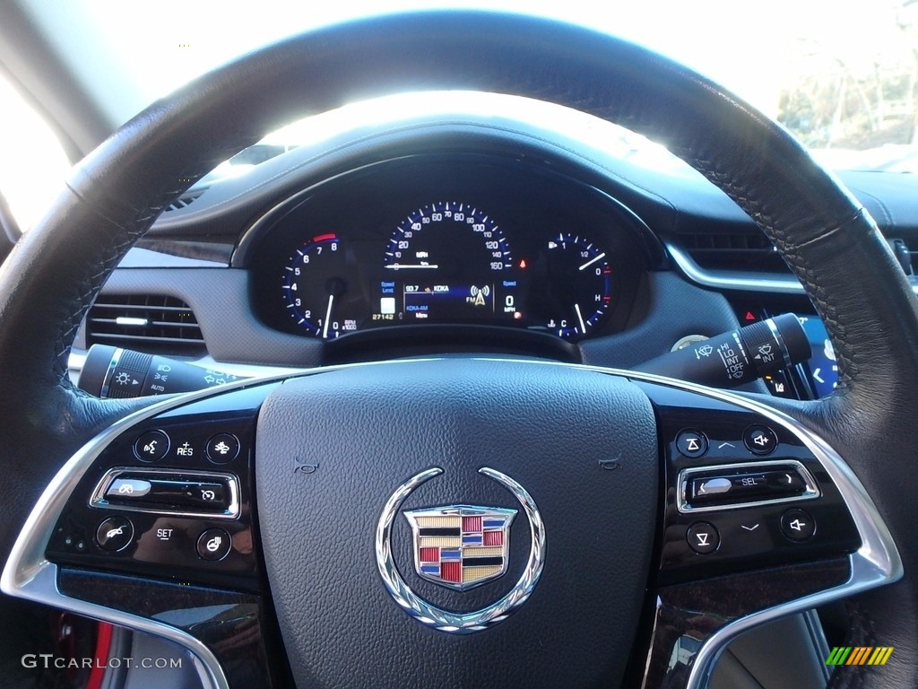 2013 XTS Luxury AWD - Crystal Red Tintcoat / Medium Titanium/Jet Black photo #15