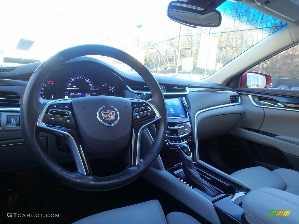 2013 XTS Luxury AWD - Crystal Red Tintcoat / Medium Titanium/Jet Black photo #16