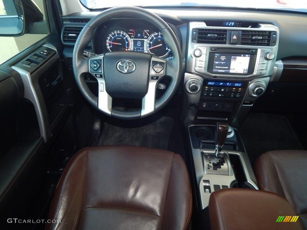2014 4Runner Limited 4x4 - Magnetic Gray Metallic / Redwood photo #14
