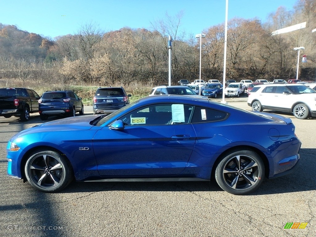 2018 Mustang GT Fastback - Lightning Blue / Ebony photo #5