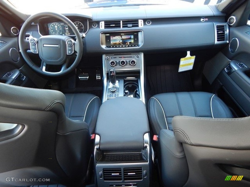 Ebony/Ebony Interior 2017 Land Rover Range Rover Sport SVR Photo #124113979