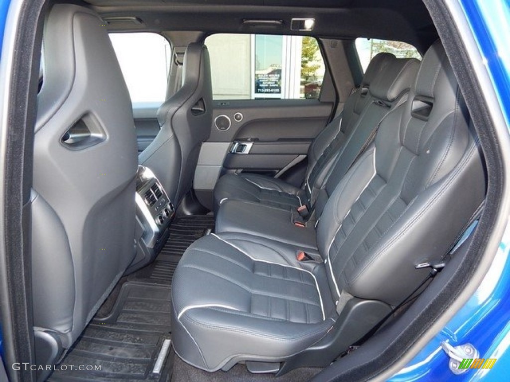 Ebony/Ebony Interior 2017 Land Rover Range Rover Sport SVR Photo #124113997