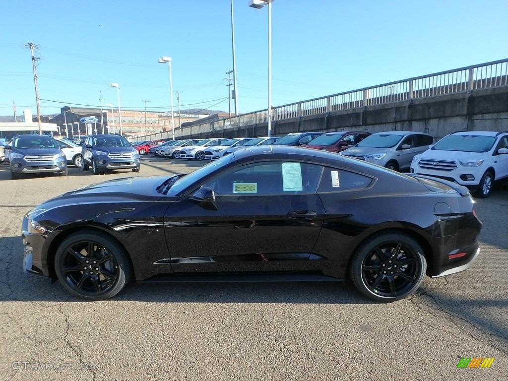 2018 Mustang GT Fastback - Shadow Black / Ebony photo #5